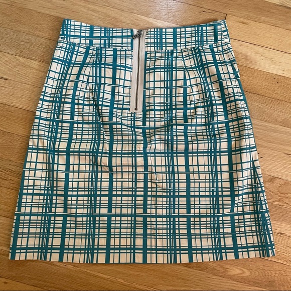 Anthropologie Girls From Savoy Plaid Skirt - Picture 3 of 6